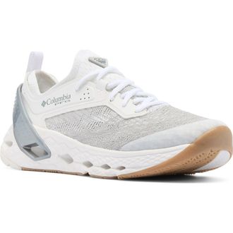 Columbia PFG Whipray Shoe in White/Pure Silver at Nordstrom, Size 10.5