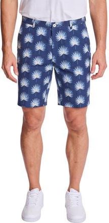 Paisley & Gray Felix Slim Fit Shorts in Ocean White Seersucker at Nordstrom Rack, Size 40