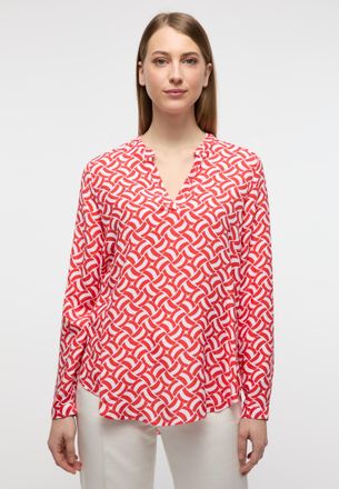 Eterna Longbluse ETERNA LOOSE FIT, Damen, Gr. 38, rot, 100% Viskose, normal, Blusen Longbluse