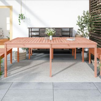 Berkfield Home Garden Table 203.5x100x76 cm Solid Wood Douglas in Brown