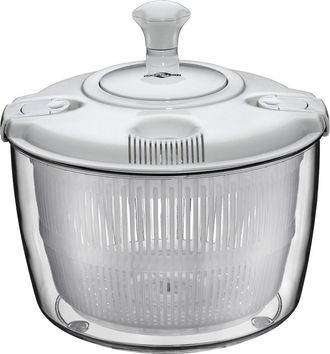 K&uuml;chenprofi Secador De Ensaladas Kuchenprofi Grande, 6,0 L, Di&aacute;metro 25 X 21,5 Cm