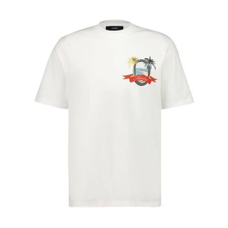 Amiri T-Shirts, male, Beige, M, MA Paradise T-Shirt