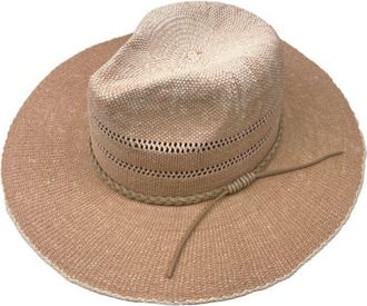MARCUS ADLER Straw Panama Hat in Blush at Nordstrom Rack