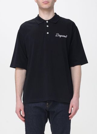 Dsquared2 Polo in cotone con logo Dsquared2