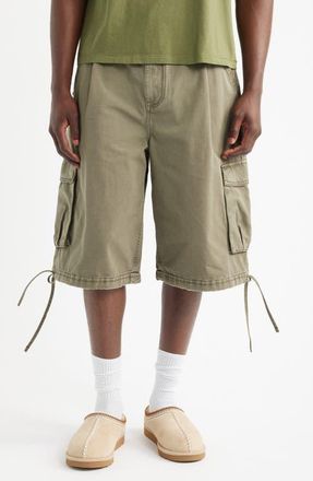 Elwood Big Core Cargo Shorts in Vintage Olive at Nordstrom, Size 28
