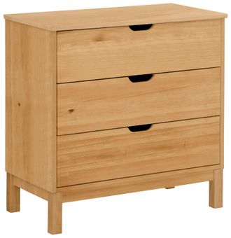 HOME AFFAIRE Kommode »Post« aus massivem Kiefernholz, mit Stauraummöglichkeiten, Breite 76 cm