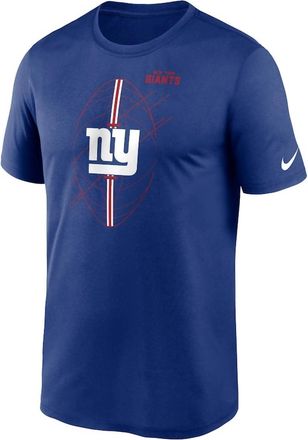 Nike Mens New York Giants Primetime Legend Icon Performace T-Shirt In Royal