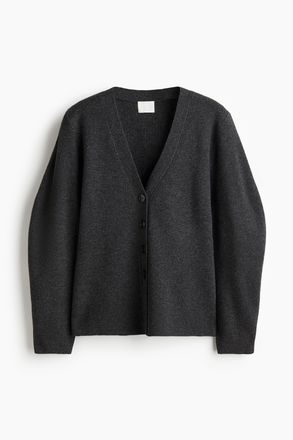 H&M Gestrickter Cardigan - Grau
