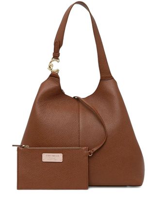 Coccinelle large C-Easy leather shoulder bag - women - Calf Leather - OS - Brown