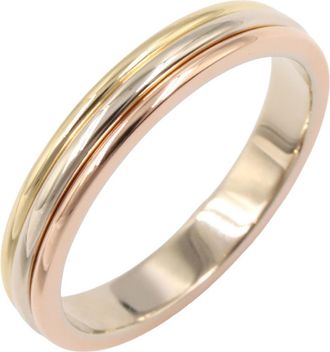 Cartier Gold Silver Yellow Gold (18K) Pink Gold (18K) White Gold (18K) Band Ring (Pre-Owned)