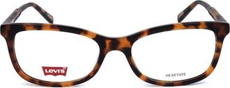 Levi's Ladies Brown Rectangular Eyeglass Frames LV-1017