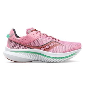 Saucony Womens Kinvara 14 Sneaker, Peony/Sprig, 5 UK
