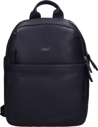 John Richmond Jr-B95 Rugzak - Heren - Rugzakken - Blauw - ONE Size - Leer - Tassen