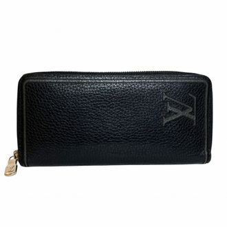 Louis Vuitton Black Leather Coin Purse/Coin Case (Pre-Owned)