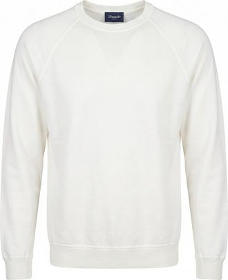Drumohr Long Sleeve Logo Sweater