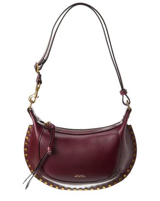 Isabel Marant Oskan Moon Leather Shoulder Bag