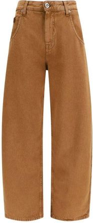 Jacob Cohen Bruinen Katoenen Relaxed Fit Jeans