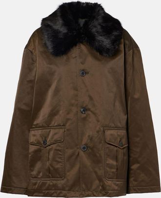 Nili Lotan Blaise faux fur-trimmed parka