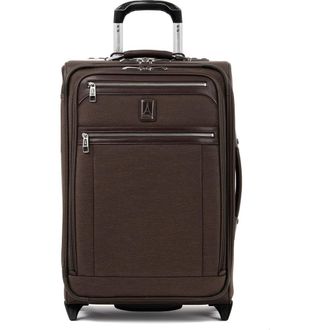 Travelpro Platinum Elite Softside Expandable Carry-On 22-Inch 2 Wheel Upright Luggage in Rich Espresso at Nordstrom