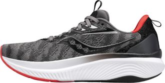 Saucony Mens Echelon 9 Running Shoes, charcoal red, 8 UK