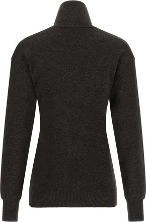 Christophe Lemaire Merino Wool Cardigan - Brown
