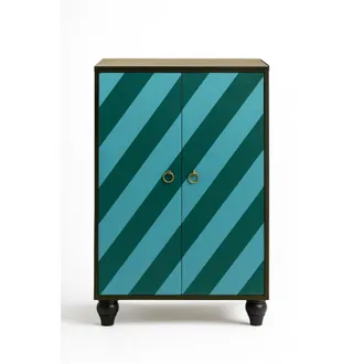 Really Nice Things Armario aparador de 2 puertas en MDF melaminado con cierre amortiguado