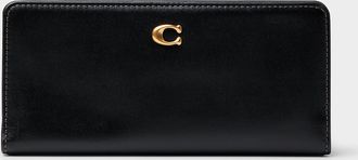 Coach Womens Leather thin wallet