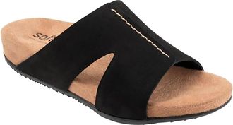 Softwalk Womens Beverly Sandal In Black