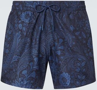 Etro Paisley swim trunks