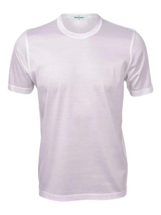 Gran Sasso Katoenen T-shirt met ronde hals - Wit