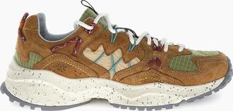 Flower Mountain Mens Flower Mountain Yamabushi Trainers - Brown - Size: 11
