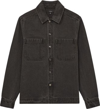 Reiss Tore Denim Overshirt
