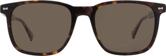 John Varvatos Brown Square Mens Sunglasses SJV557 0HAV 54