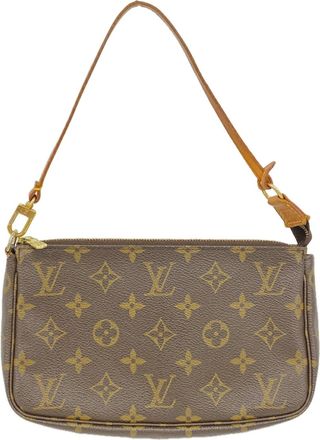 Louis Vuitton Brown Pouch (Pre-Owned)