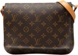 Louis Vuitton Pre-owned Musette Tango - - Pre-owned - Donna - Marrone - ONE SIZE