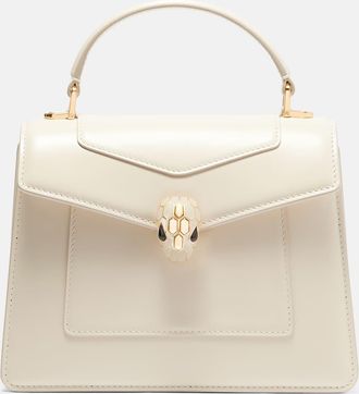 Bulgari Serpenti Forever Medium leather top-handle bag