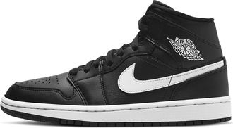Nike Jordan (WMNS) Air Jordan 1 Mid Black White BQ6472-011
