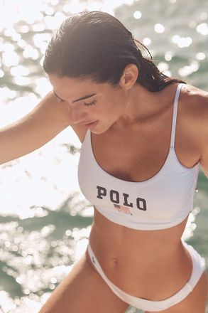 Polo Ralph Lauren Crop Cami Bikini Top