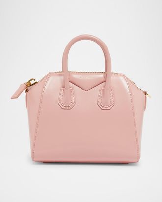 Givenchy Antigona Mini Top-Handle Bag in Patent Leather