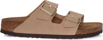 Birkenstock Arizona SFB Narrow Fit - Dames - Sandalen - Beige - 40 EU - Leer - Schoenen