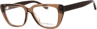 Emporio Armani EA3256U 6251 Shiny Transparent Brown 52mm