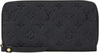 Louis Vuitton Pre-owned Wallets, female, Black, Size: ONE SIZE Pre-owned Leather wallets