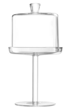 LSA Gio Cake Dome Stand in Clear at Nordstrom