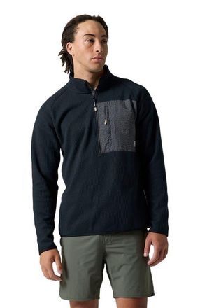 Backcountry Wander Sweater Fleece 1/2-Zip - Mens in Black at Nordstrom, Size Xx-Large