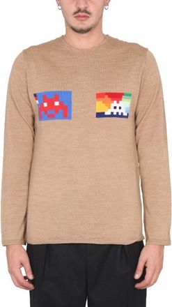 Comme Des Gar&ccedil;ons Regular Fit Wool Jersey