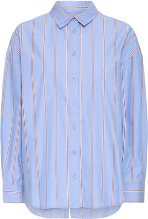 Ichi Ihsadia SH2 Bluser - Dames - Overhemden - Blauw - M - Overhemden