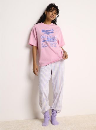 Twik Womens Straight-leg stretch pyjama pant