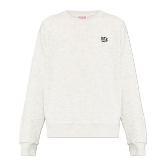 Kenzo Hoodies & sweatvesten, Heren, Grijs, S, Katoen, Katoenen Sweatshirt