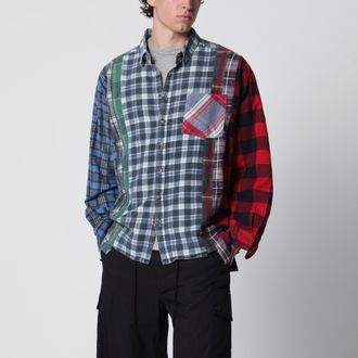 Needles 7 Cuts flannel shirt in cotton, assorted