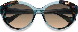 Etnia Barcelona Nila TQHV Womens Sunglasses Blue Size 54